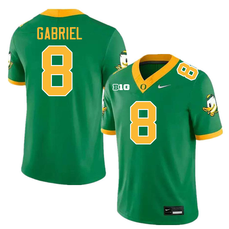 Dillon Gabriel Oregon Jersey,Oregon Ducks Football Uniforms Youth-Green 2024